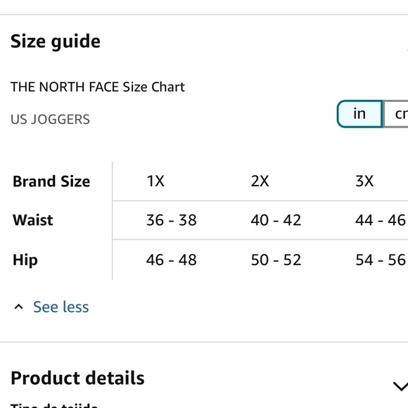 The North Face Canyonlands Sweatpants Joggers Lightweight Gray Size 1X - Picture 11 of 12